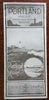 Portland Maine 1929 Chamber of Commerce illustrated travel brochure tourist map