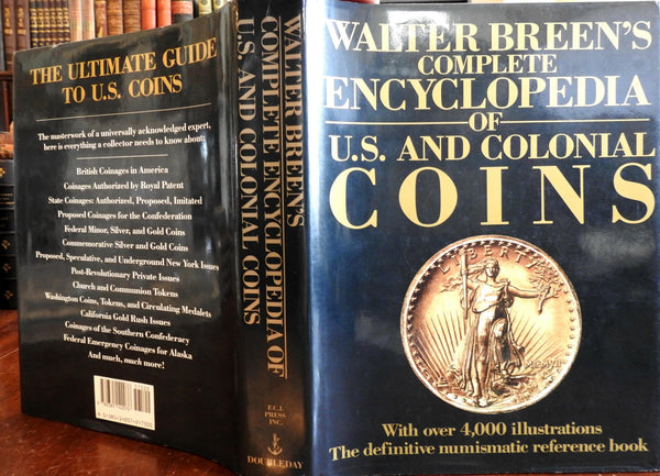 Complete Encyclopedia of US & Colonial Coins 1988 Walter Breen numismatics book