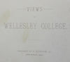 Wellesley College Massachusetts view book c. 1900 illustrated souvenir album