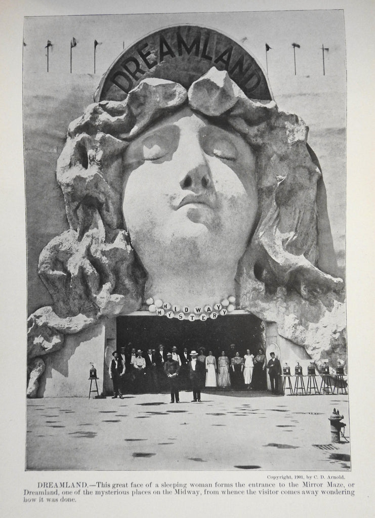Pan-American Exposition Illustrated 1901 C.D. Arnold lovely souvenir photo album