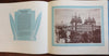 RR trip 1944 San Francisco to Salt Lake City great souvenir album w/ cartoon map