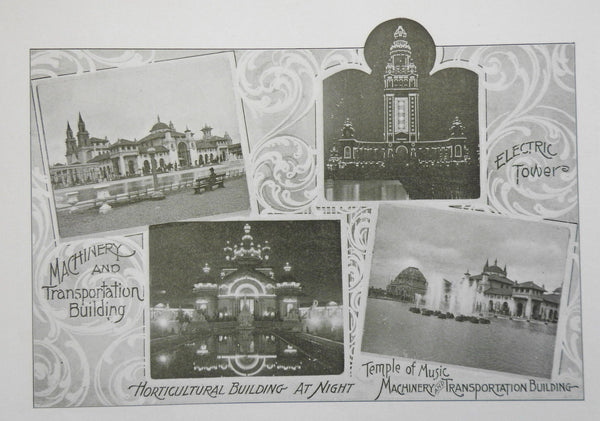 Pan-American Exposition Buffalo Niagara Falls 1901 Charles Cutter souvenir book