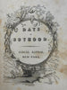 Days of Boyhood 1851 rare boy's gift book w/ moral stories manners w/ woodcuts