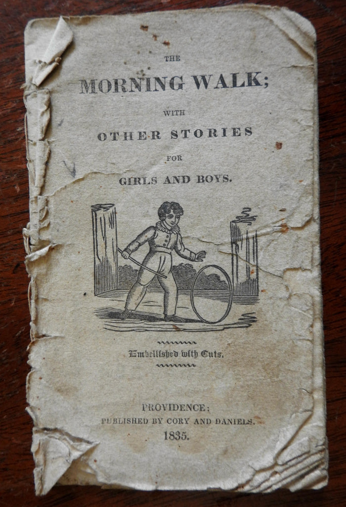Morning Walk Stories Boys & Girls ABC 1835 illustrated children's chap book