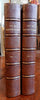 Ms. Frances Baroness Bunsen 1879 her Life & Letters 2 vol fine rare leather set