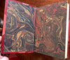 Romola Florence Renaissance c. 1880 Eliot leather 2 vol. set photogravure plates