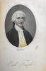 Letters of Junius British Politics 1805 w/ 21 aquatint portraits 2v leather set