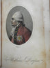 Letters of Junius British Politics 1805 w/ 21 aquatint portraits 2v leather set