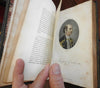 Letters of Junius British Politics 1805 w/ 21 aquatint portraits 2v leather set
