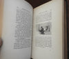 Tartarin sur les Alpes 1886 Alphonse Daudet illustrated leather book