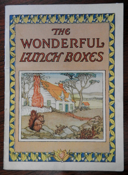 Wonderful Lunch Boxes 1925 Postum Cereal illustrated art nouveau children's book