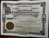 Santa Claus Gold Mining Co. Stock Certificate 1907 Goldfield Nevada Territory CA