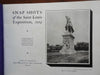 St. Louis Exposition Louisiana Purchase 1904 art nouveau souvenir album 3-D