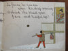 Love Poem hand made Valentine c.1890(?) written w/ cut out illustrations art