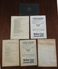 Philadelphia 1926 American Sesqui-Centennial Souvenir Programs & Album lot x 6
