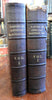 American Manufacturing Business History 1608-1860 Bishop rare 2 vol leather set