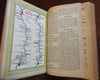 Ocean Liner North German Lloyd Bremen 1898 tourism European Travel Guide w/ maps