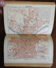 Ocean Liner North German Lloyd Bremen 1898 tourism European Travel Guide w/ maps