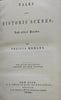 Historic Scenes Tales & Poems 1845 Felicia Hemans rare NY book poetry lithog. tp