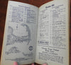 Goodrich Tour Book of Southern New England 1918 Travel Guide w/ maps