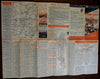 Cabin Trails American Road Atlas 1940 Tourism pamphlet w/ maps Roy A. Walker's