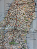 Kingdom of Denmark Jylland Sjaelland Copenhagen 1945 Danish large folding map