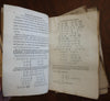 Math Arithmetic & Algebra 1827 Library of Useful Knowledge 7 pamphlet