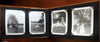 Family Photo Album c. 1940's Travel Beach Dogs Cars Sight Seeing 80 B&W photos