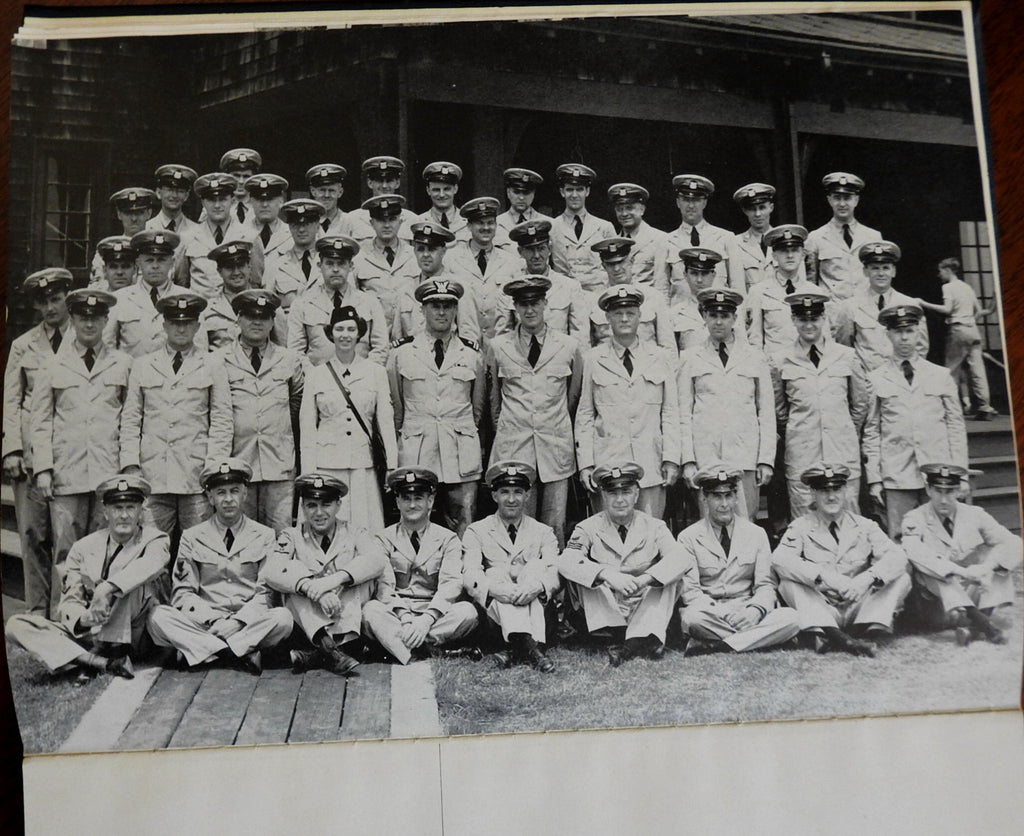 Flotilla #600 Doxbury Massachusetts 1944 Coast Guard Year Book & Souvenir Album