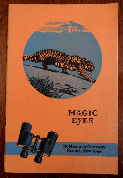 DuMaurier Company Binoculars Telescopes 1933 product Catalog monoculars booklet
