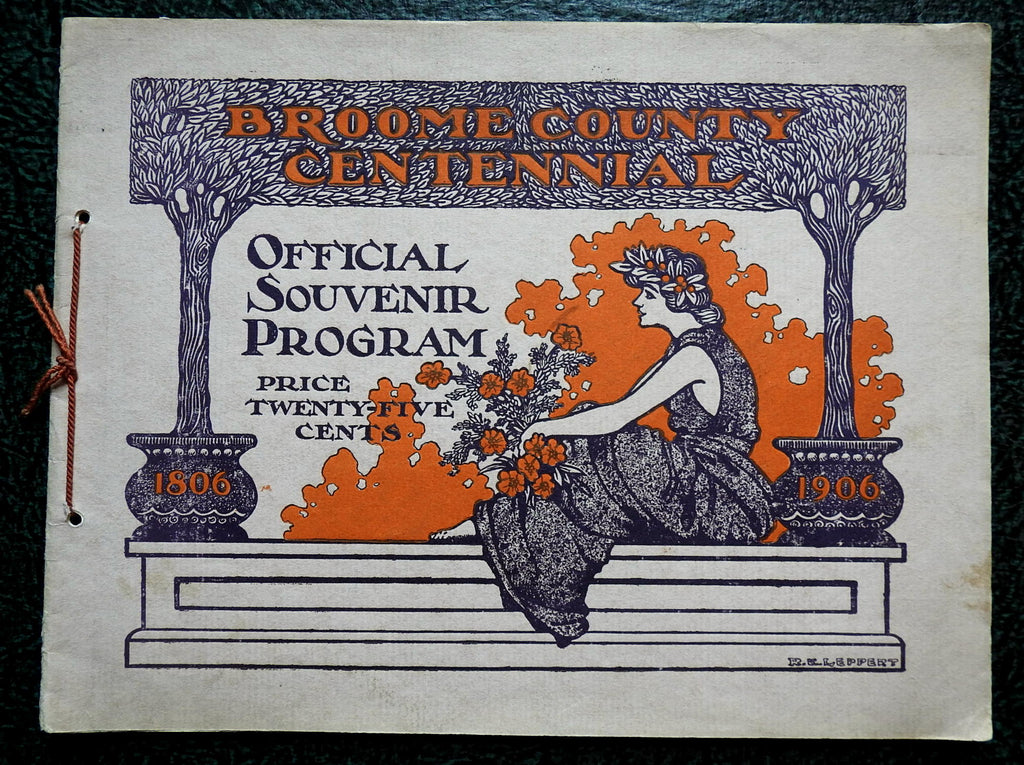 Bloomfield County New York Centennial Celebration 1906 souvenir album