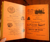 Keene New Hampshire 1907-8 Local Business & Citizen Directory lg. city plan map