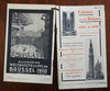 Travels Through Belgium c. 1910 illustrated 3 vol. German travel guide bound set