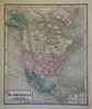 American Atlas 1860 Morse & Gaston complete Diamond w/ many early state maps