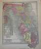 American Atlas 1860 Morse & Gaston complete Diamond w/ many early state maps