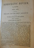 Democratic Review 1852 Crimean War Cannibal Poetry maps portraits rare book