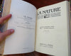 La Nature French Scientific Periodical 1914 World War I era complete year's run