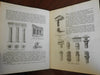 Ancient Architecture Egyptian Greek Persian 1918 Hungarian illustrated book