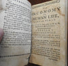 Economy of Human Life 1791 Keene NH Dodsley moral precepts life advice rare book