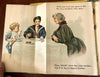 Pleasant Surprises c. 1880's rare transformation color children's book novelty