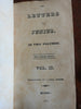 Letters of Junius Political Correspondence Writing 1830 leather 2 vol. set