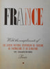 France tourist Art Deco c.1937 Interwar Years Tourist Booklet w/ small maps
