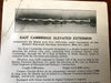 East Cambridge Elevated Extension 1912 informational leaflet Boston Railway