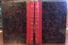 French Scientific Review Arts Industry 1897 Illustrated rare 2 vol. leather set