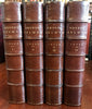 George Selwyn & His Contemporaries c. 1910's limited edition 4 vol. leather set