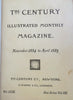 Century illustrated Magazine 2 leather books 1884 & 1888 pictorial wood cuts