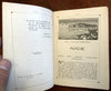 Nice France Cannes Menton c. 1890's illustrated tourist guide book w/ city map