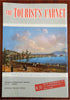Naples Italy Napoli c. 1951 Illustrated Travel Brochure w/ map Tourist's Carnet