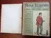 Illustrated Review rare color French Magazine 1885-6 Illustrated w/ color plates