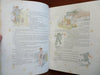 Illustrated Review rare color French Magazine 1885-6 Illustrated w/ color plates